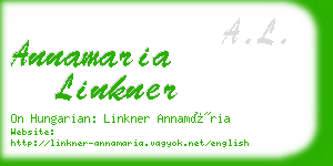 annamaria linkner business card